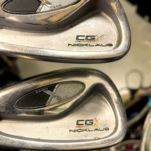 Nicklaus CGX Irons  2 pc set in left Handed